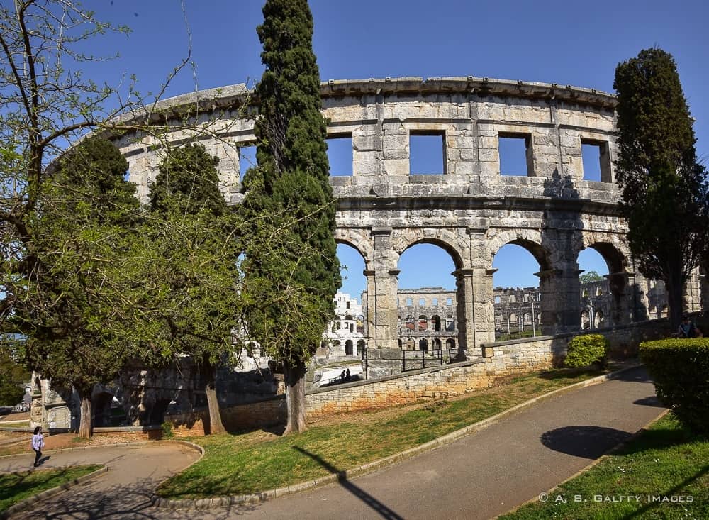 Roman Arena in Pula