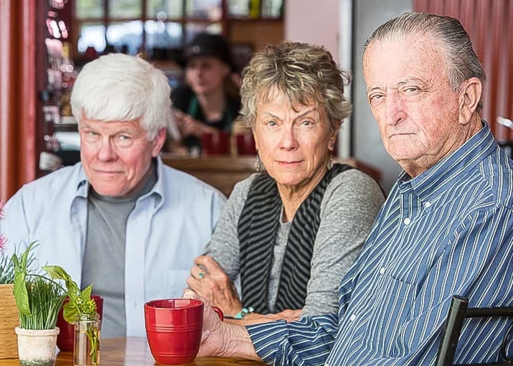 Hungarian People at a restaurant