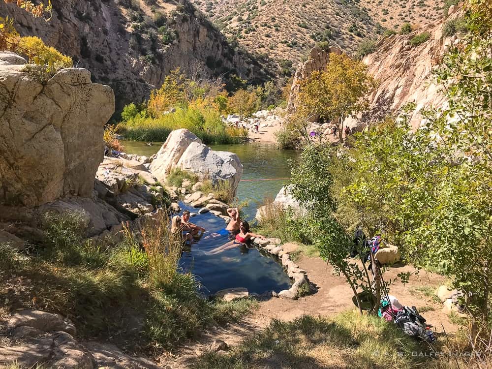 Deep Creek Hot Springs California.