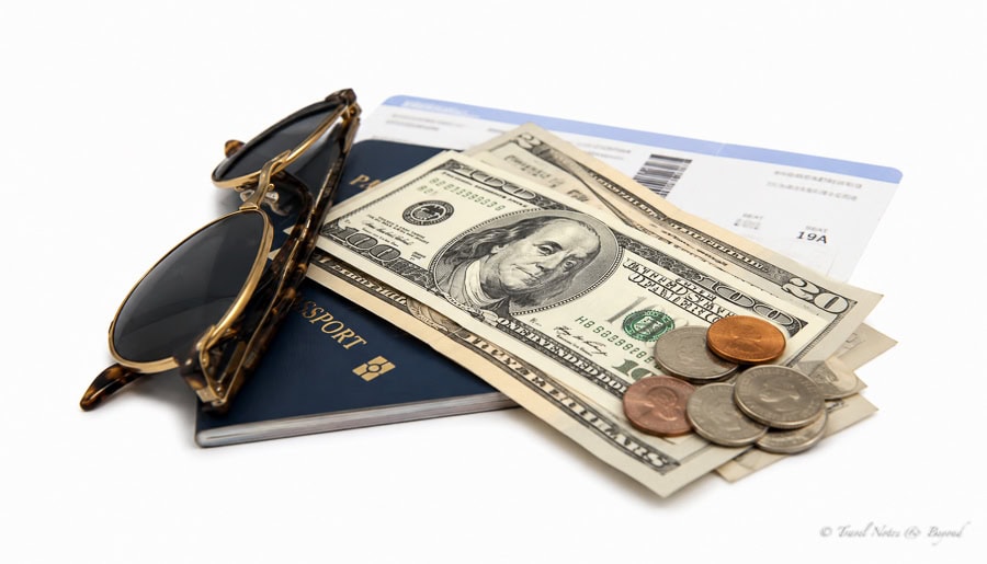 not taking enough cash when you travel is a big mistake