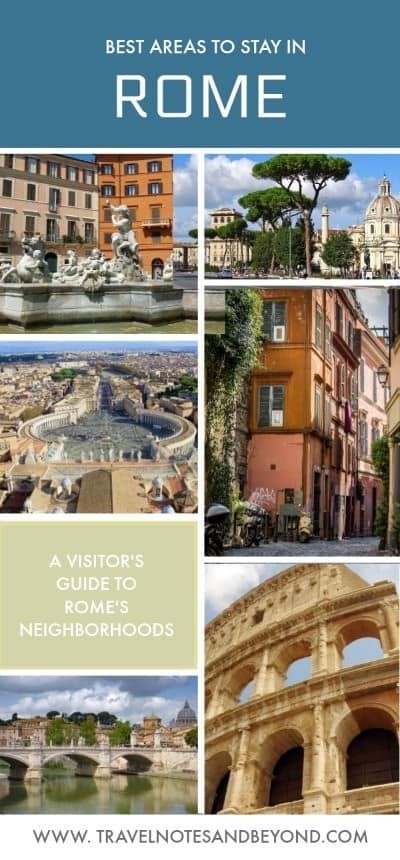 Where to stay in Rome for first time visitors
