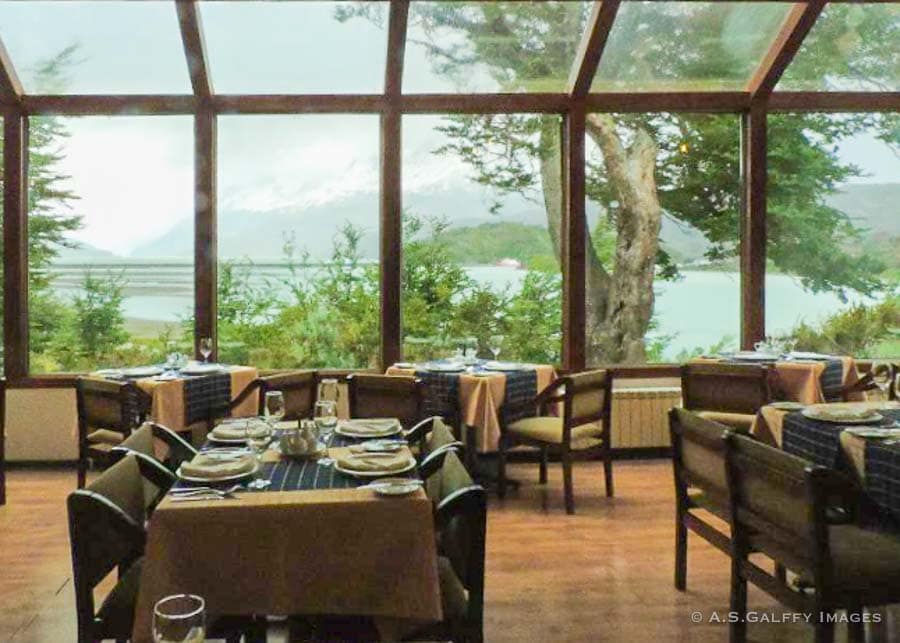 Restaurant at Hotel Lago Grey in Torres del Paine