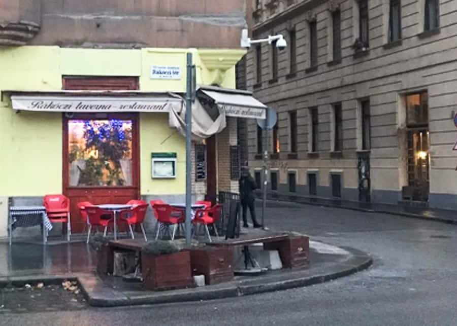 Budapest restaurant