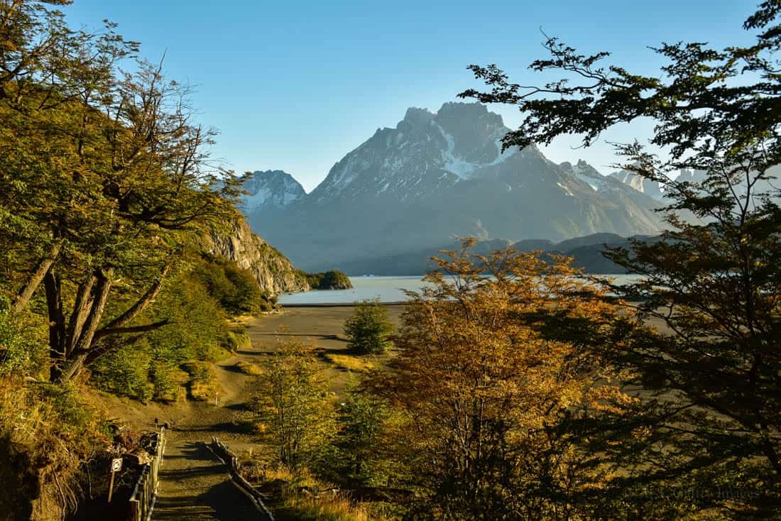 Path leading to Glacier Grey