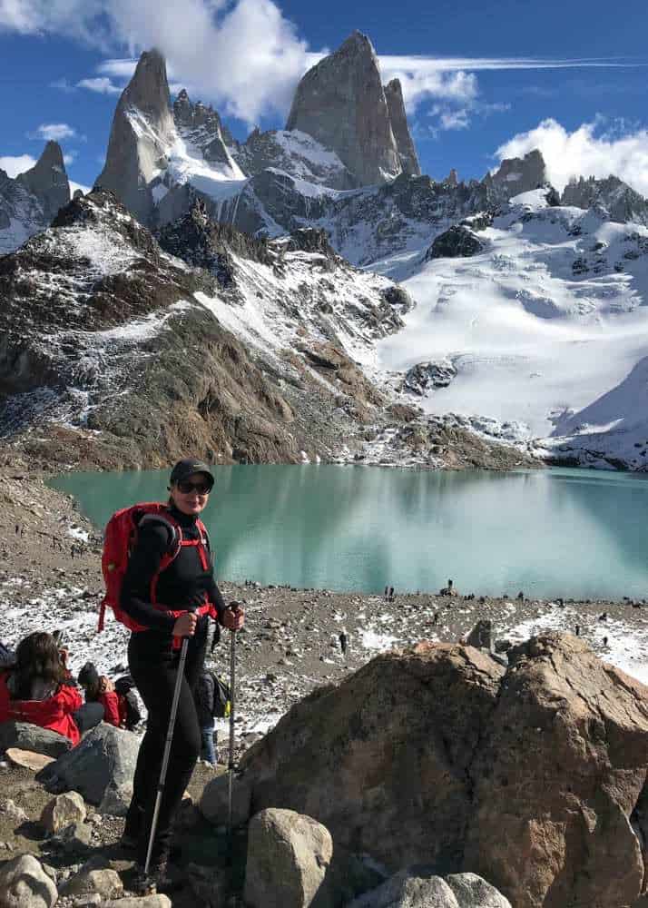 Hiking to Laguna de Los Tres