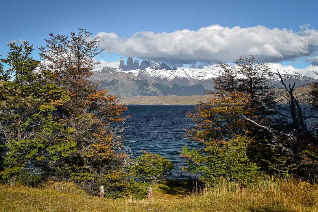 Laguna Azul day hike in Torres del Paine