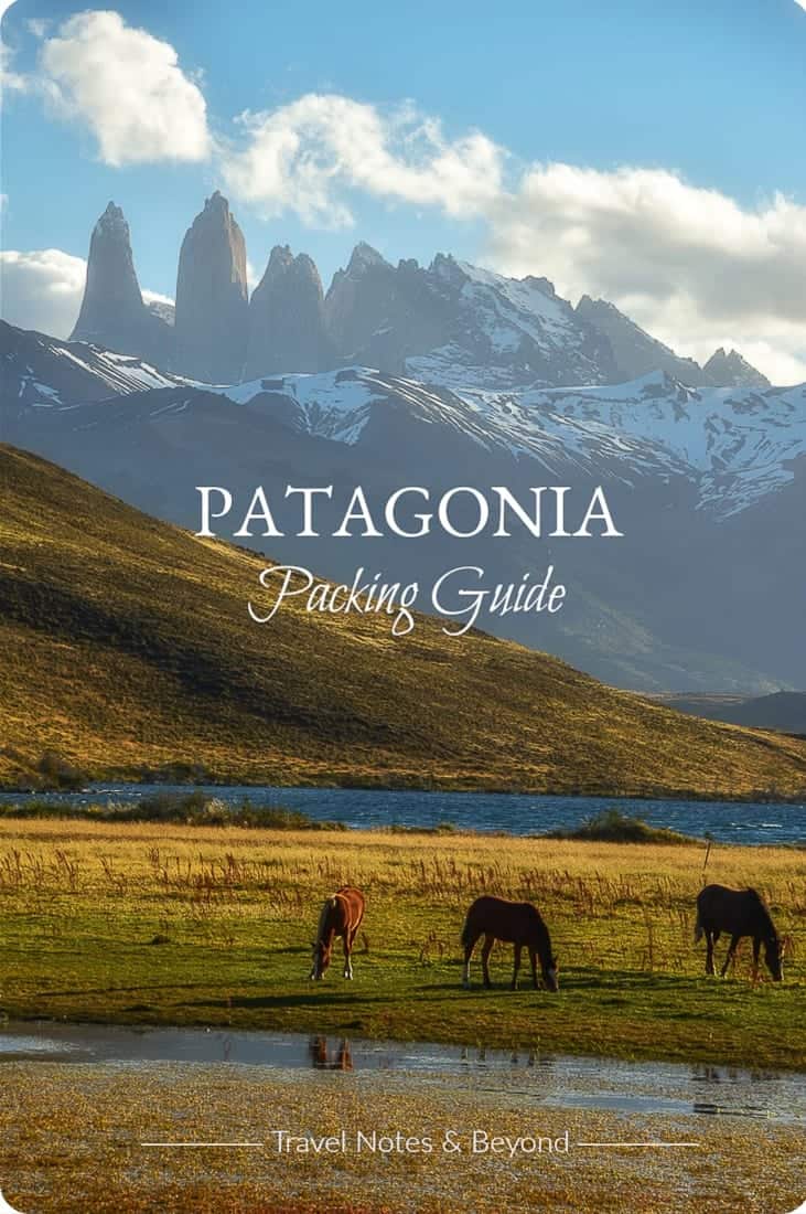 Patagonia packing list