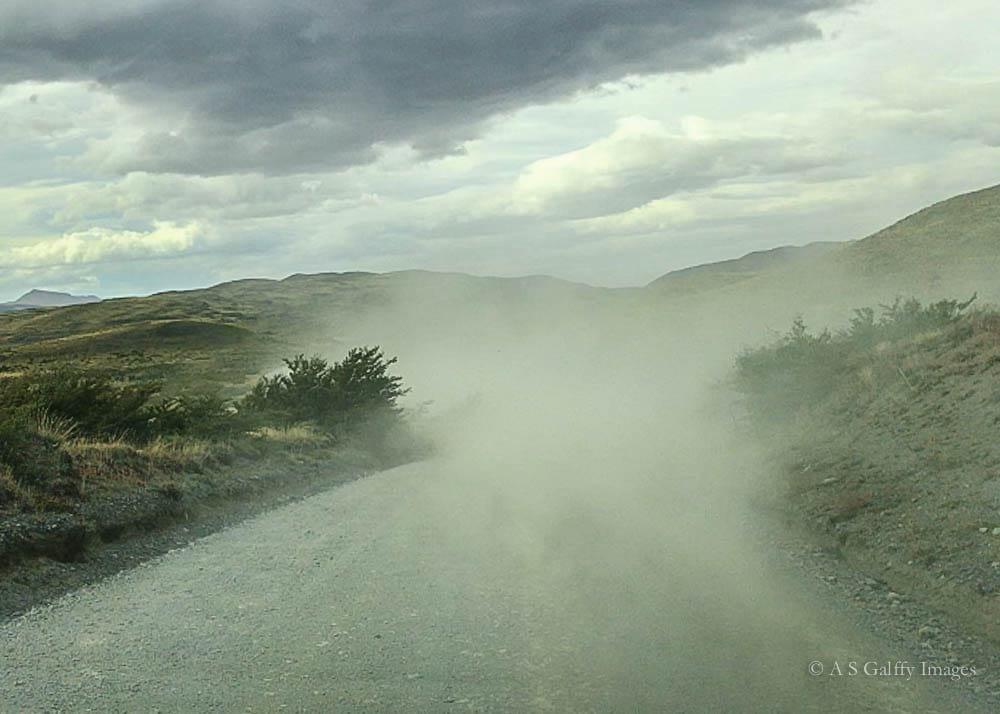 Dust Storm in Torres del Paine