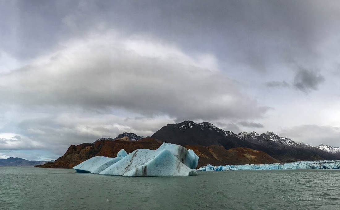View of Viedma Glacier from the boat