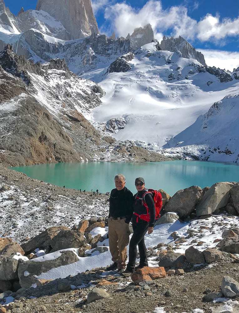 Hiking to Laguna de Los Tres