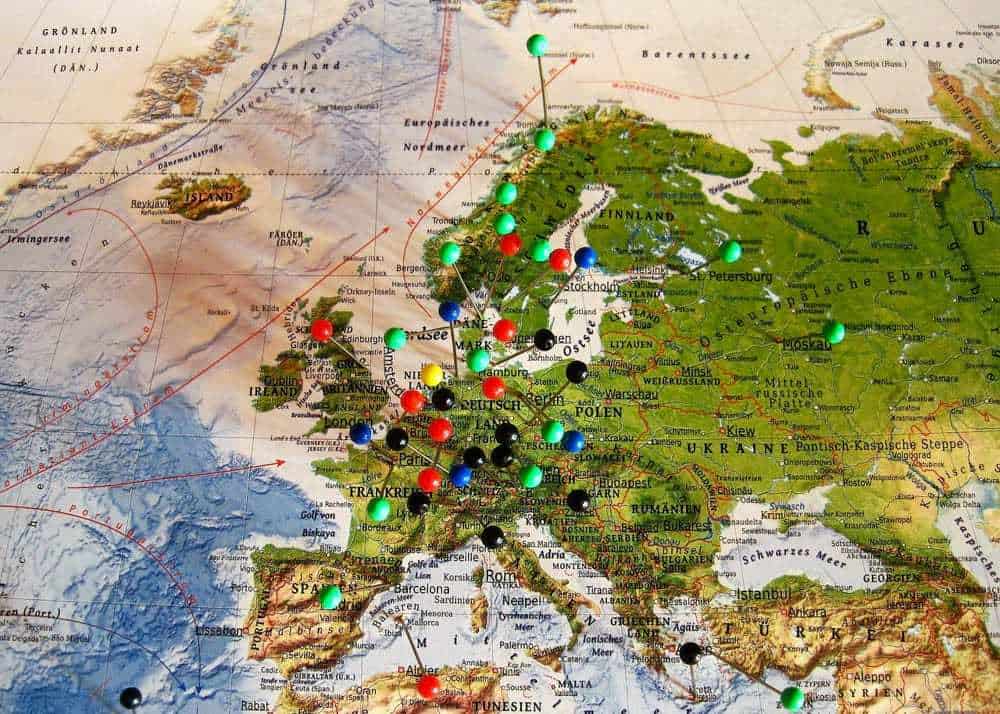 destinations for 2 weeks in Europe itinerary