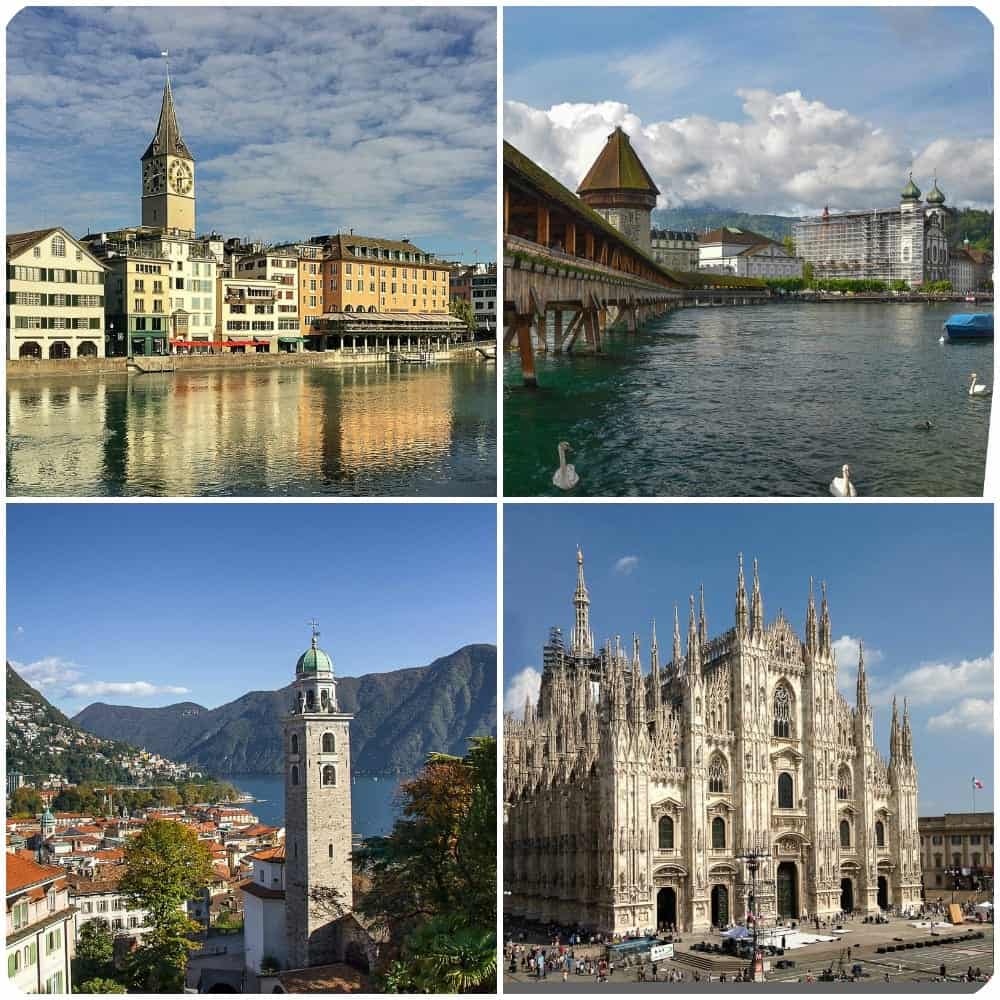 images for 2 Weeks Europe trip Itinerary: Zurich, Lucerne, Lugano, Milan Itinerary