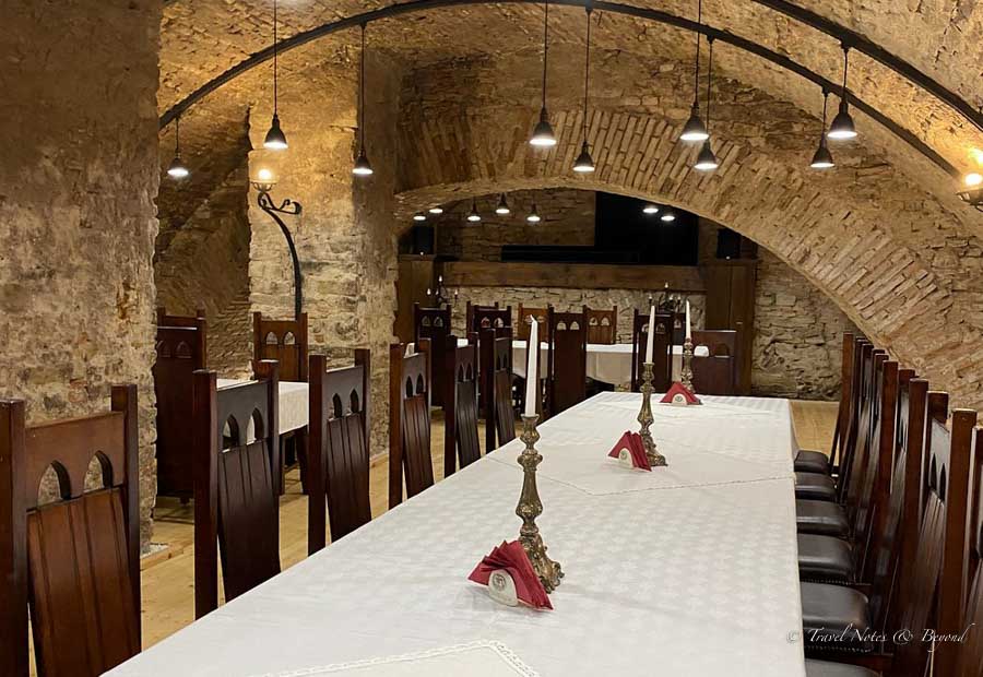cellar room at Cetacea de Balta