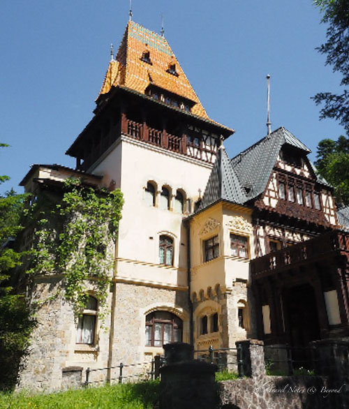 view of Pelișor castle