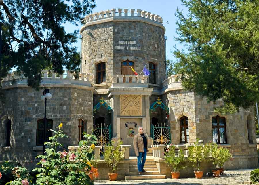 vie of Iulia Hasdeu castle in Romania