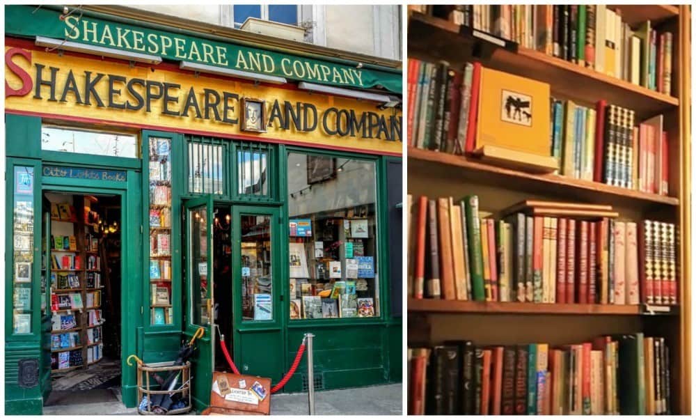 Shakespeare and Company 3 days in Paris itinerary