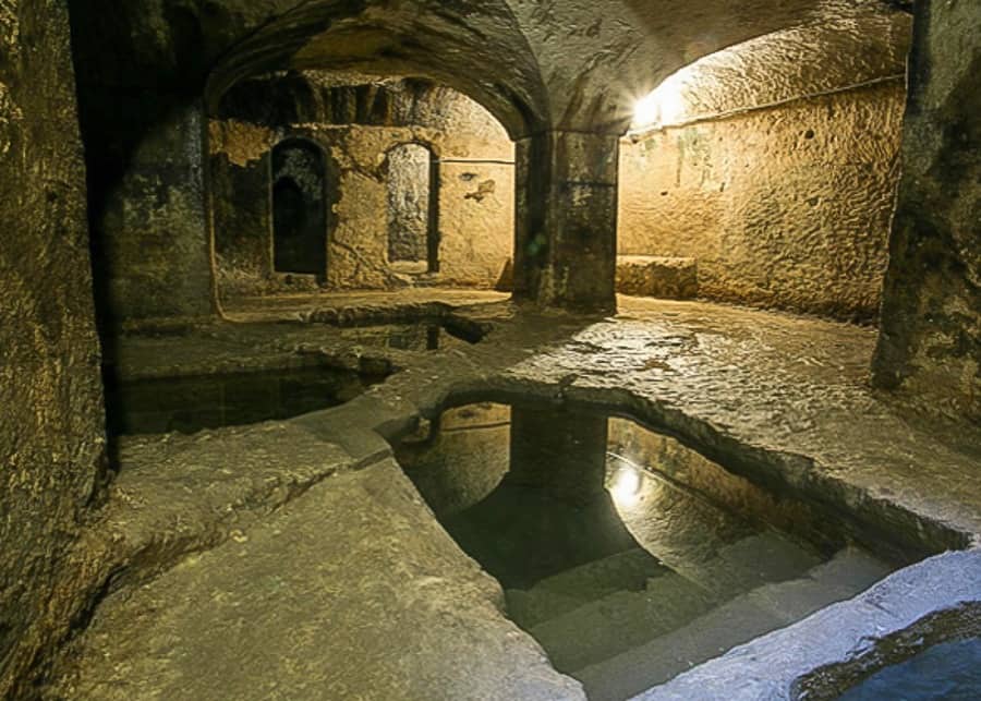 Jewish Baths on Ortigia Island