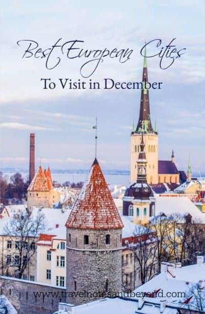 European cities to visit in December