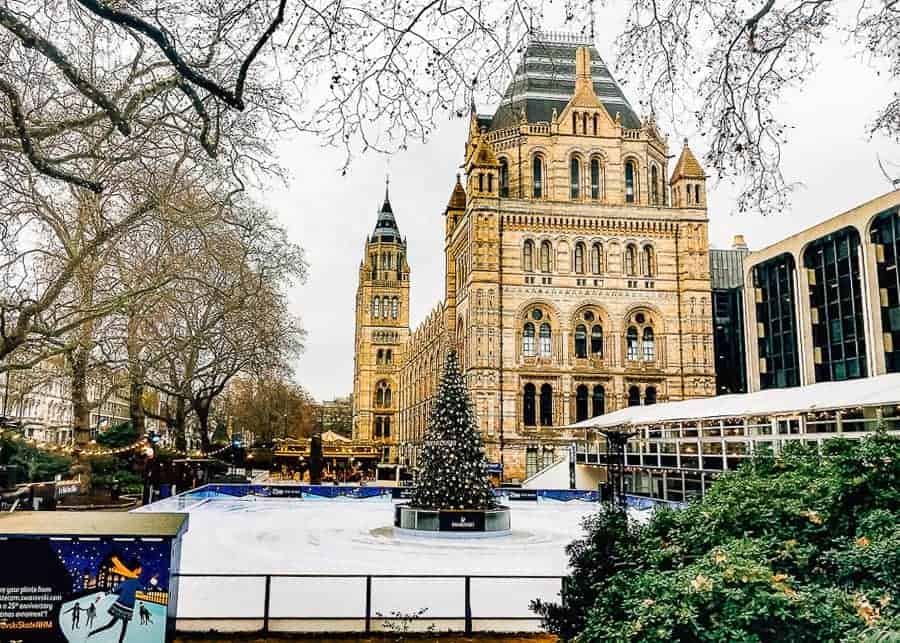 London, one of the best European cities to visit in December.