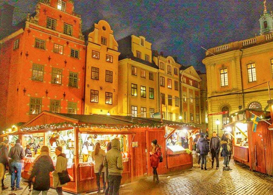 Stockholm Christmas market, best European cities to visit in December Stockholm Christmas Market, best European cities to visit in December