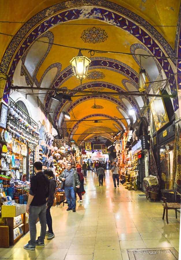 Inside the Grand Bazaar, Istanbul