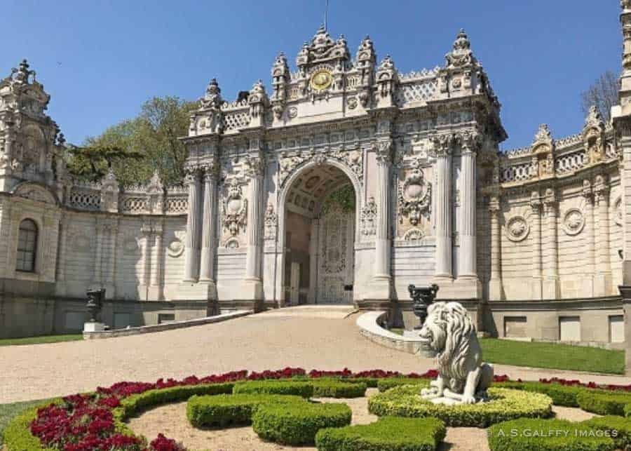 Dolmabahçe Palace gate