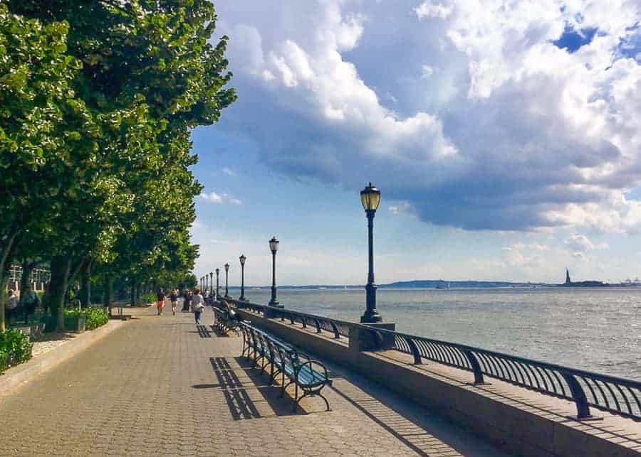 Battery Park Esplanade: 4 Days in New York Itinerary