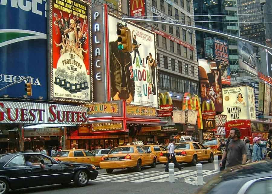 Broadway shows in Manhattan