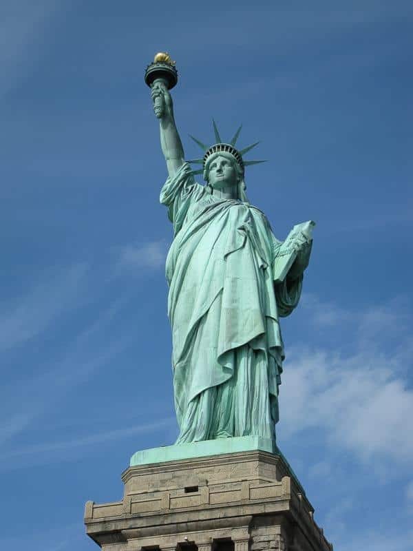 4 days in New York Itinerary: the Statue of Liberty