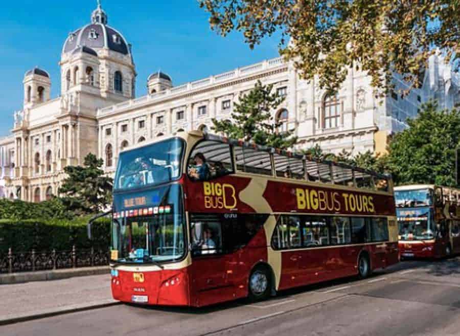 View of the Big Bus in Vienna