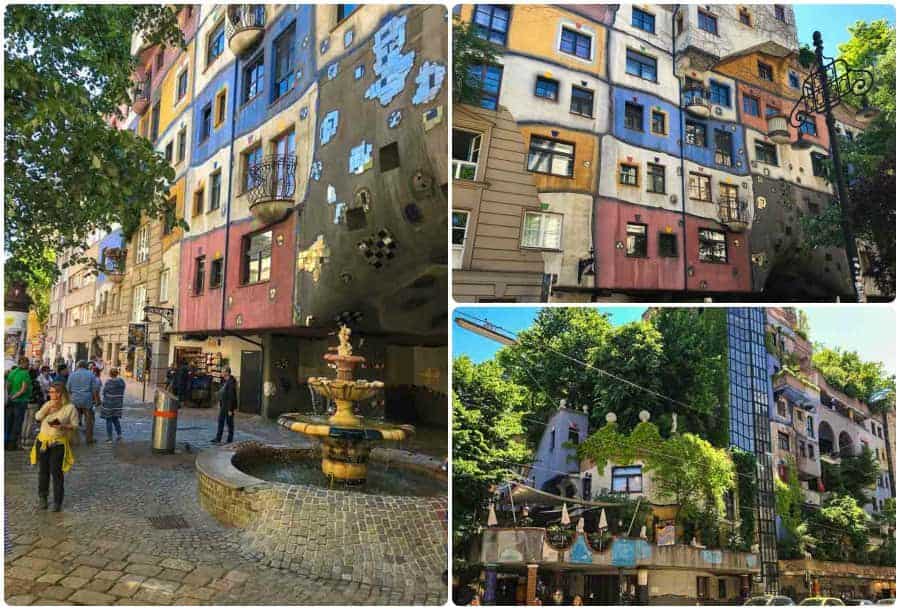 3 days in Vienna - view of Hundertwasserhaus