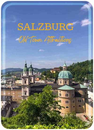 Salzburg attractions pin