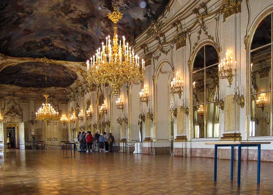 Schonbrunn Palace in Vienna