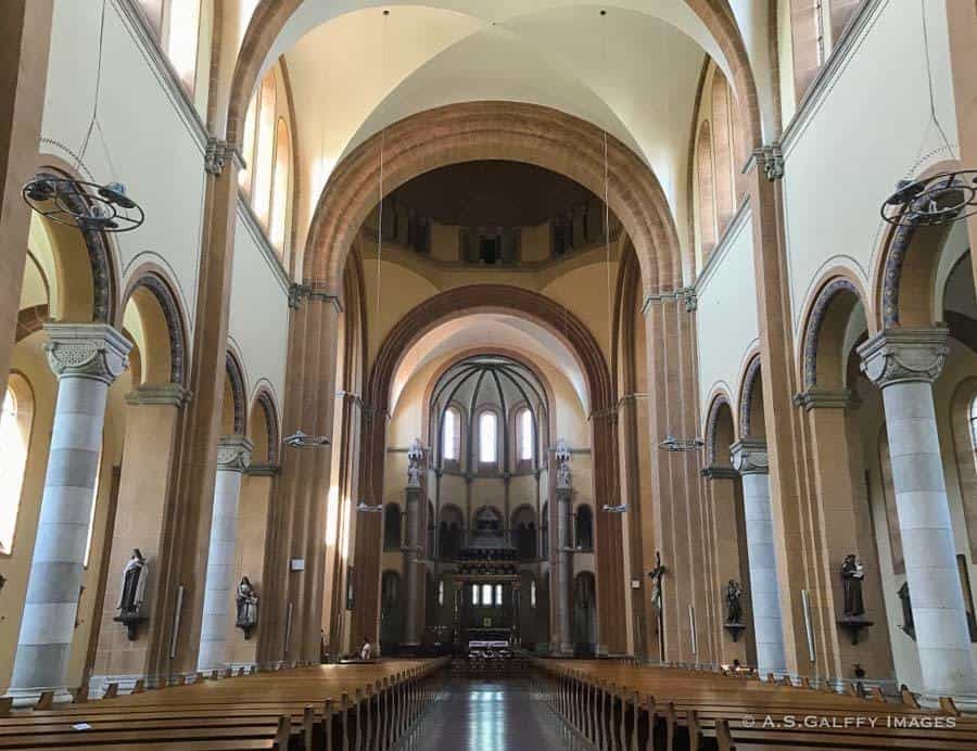 inside view of St. Francis of Assisi Church