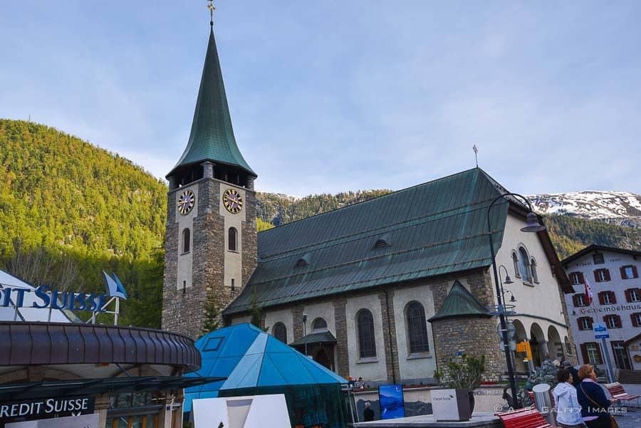 St. Mauritius Church in Zermatt