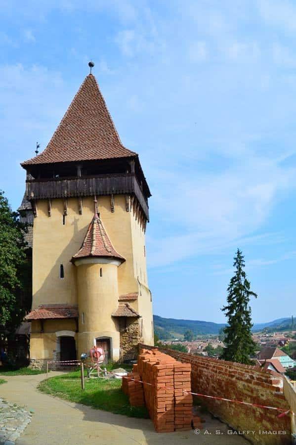Tower at Biertan fortified church