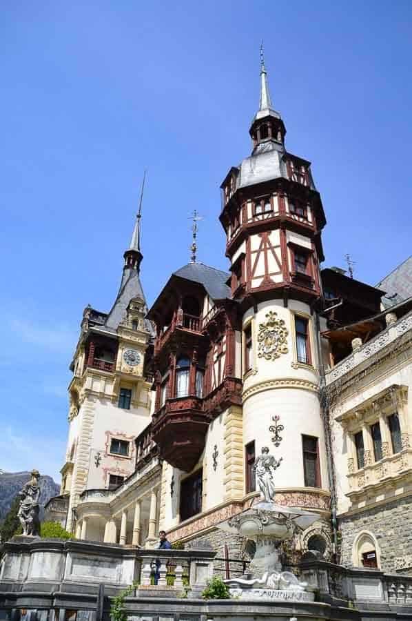 Peles castle in Romania