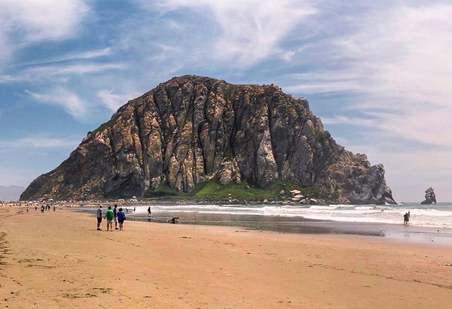 Morro Rock on the Drive from LA to San Francisco