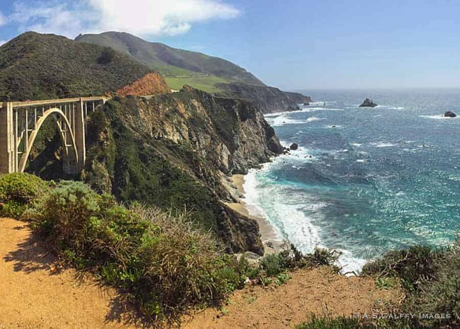 View of Pacific Coast Highway