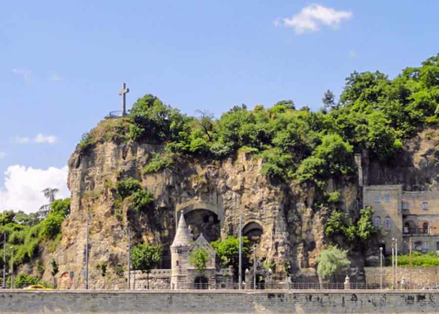 the Cave Church in Budapest