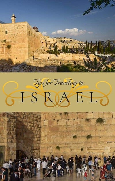 Tips for traveling to Israel