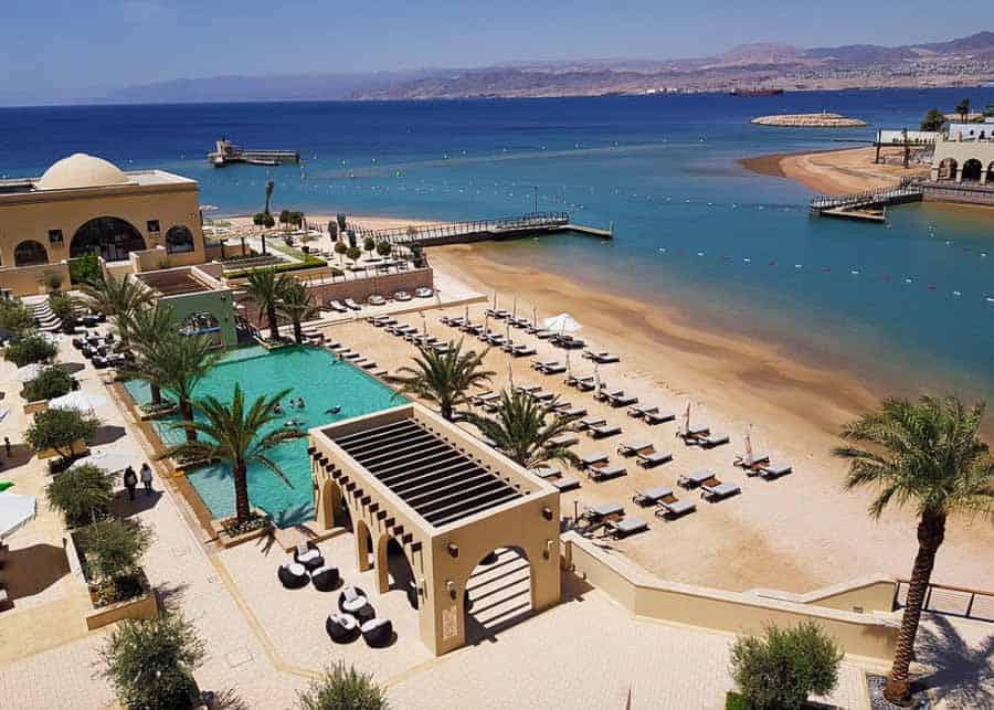 Aqaba beach Jordan Itinerary