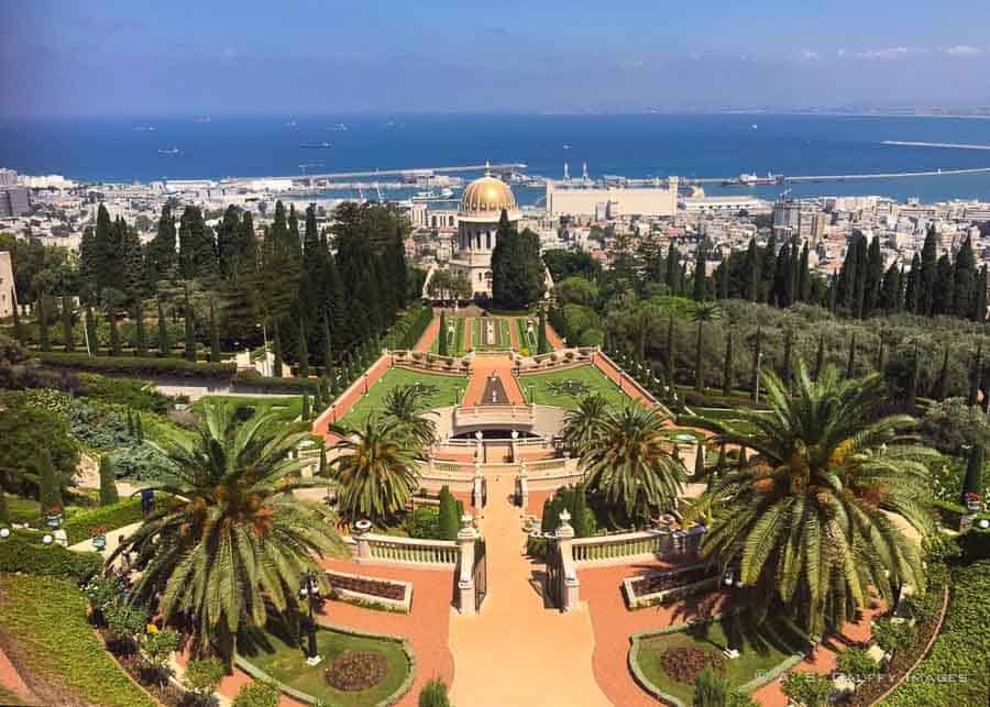 Places to visit in Israel: Baha'i Gardens 