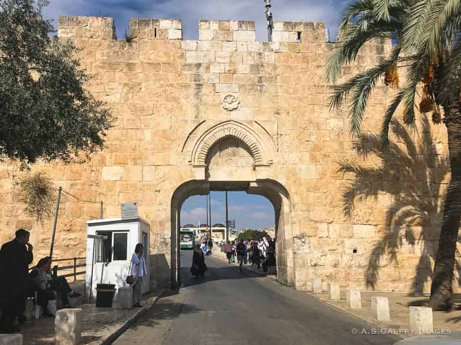 Dung gate in Jerusalem