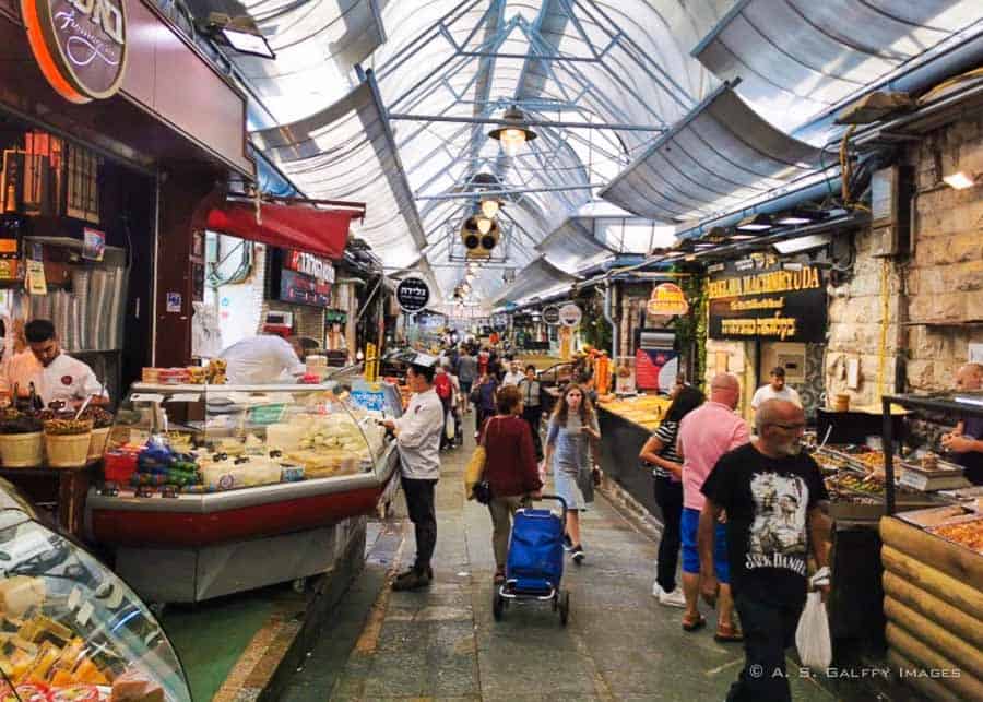Yehuda Market in Jerusalem