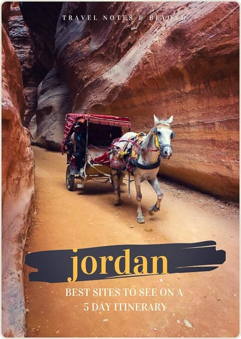 JORDAN itinerary pin