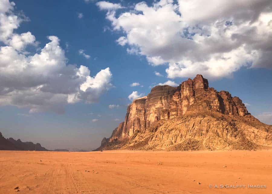 Wady Rum Desert in Jordan