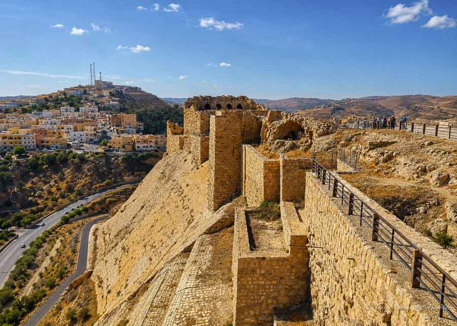 Karak Castle visited on a Jordan Itinerary