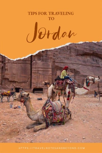 Travel to Jordan pin