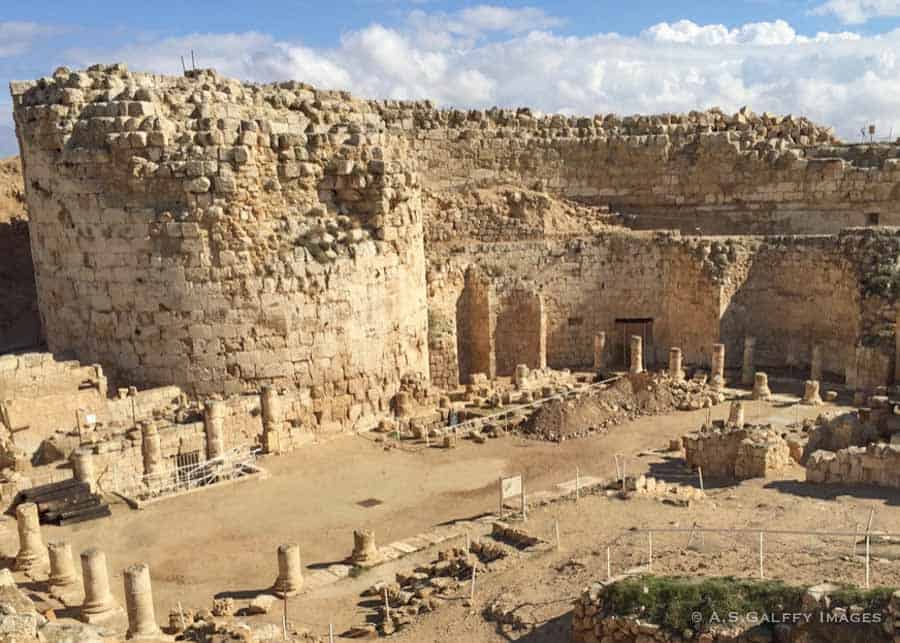 The ruins of Herodium